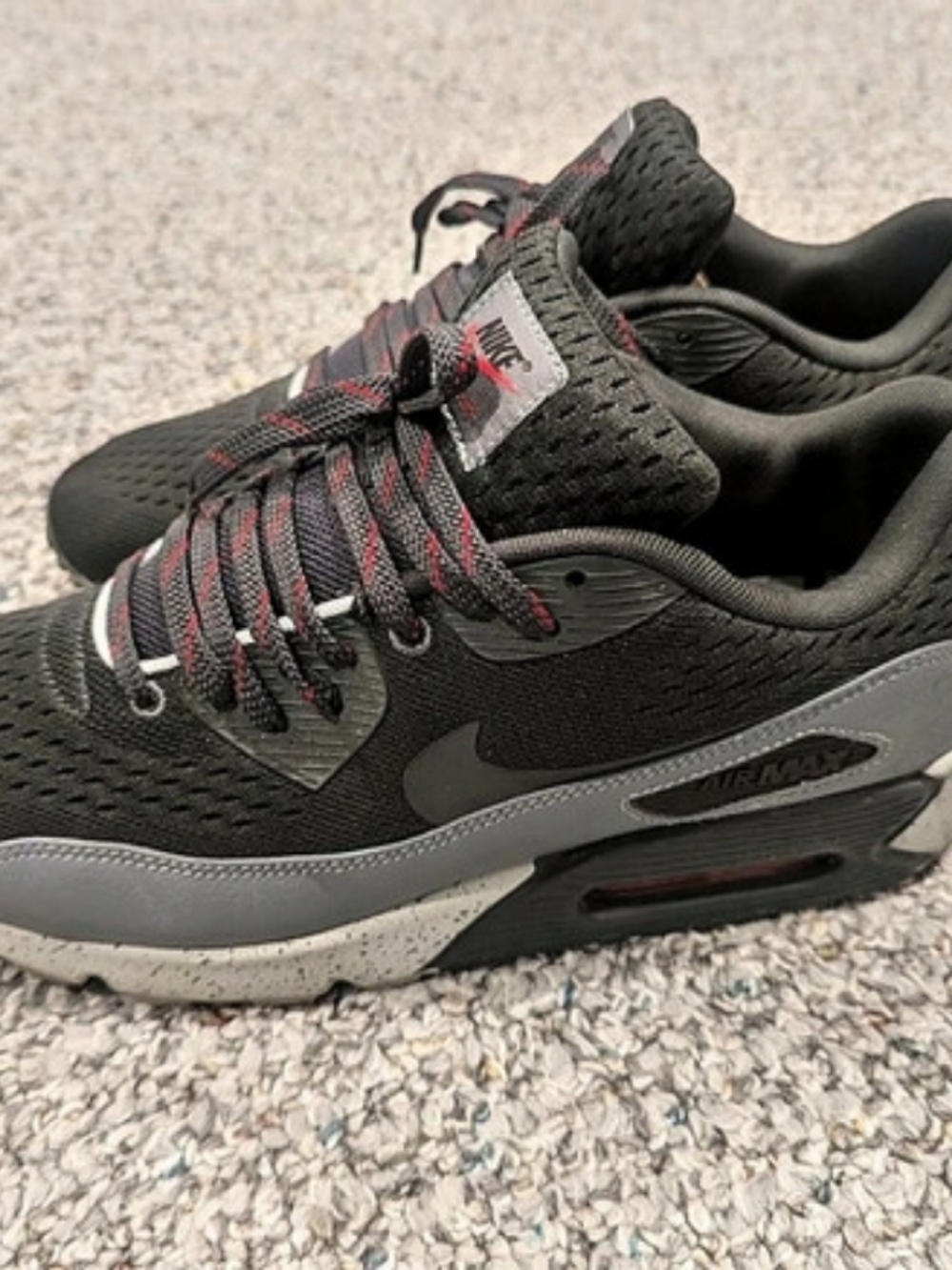 Nike Air Max 90 Men's Sneakers US 10.5 Black & Gray
